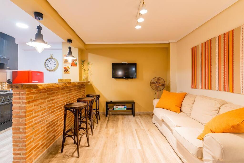ולנסיה Ciudad Las Artes Gem: Stylish Near Ruzafa & Beach מראה חיצוני תמונה